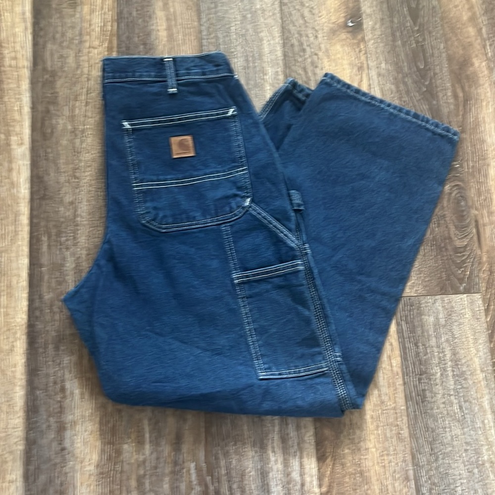 Carhartt Men's Relaxed Fit Jeans - Deep Blue